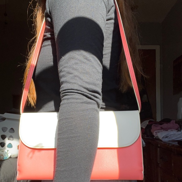 Vera Bradley New Pink White Shoulder Bag - Picture 7 of 7